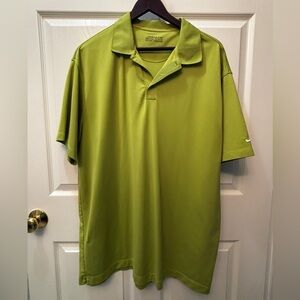 Nike Men's Lime Polo Shirt  Size XXL